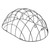 Basil Pasja Dog Basket Space Frame Cover 45cm 74021