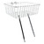 Wald Products Steel Bicycle Front Basket 18x13x6" Silver 1392