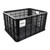 Basil Bicycle Crate 19.7x14x10.6" Black 21158