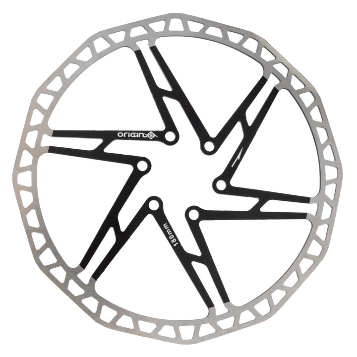 Origin8 Stainless Steel Bicycle Disc Rotor 180mm 120195