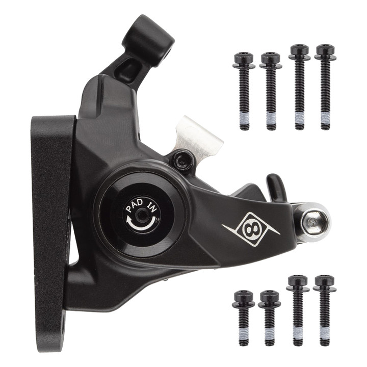 ORIGIN8 Vise II Flat Mount Mechanical Disc Brake Caliper Rear 120810