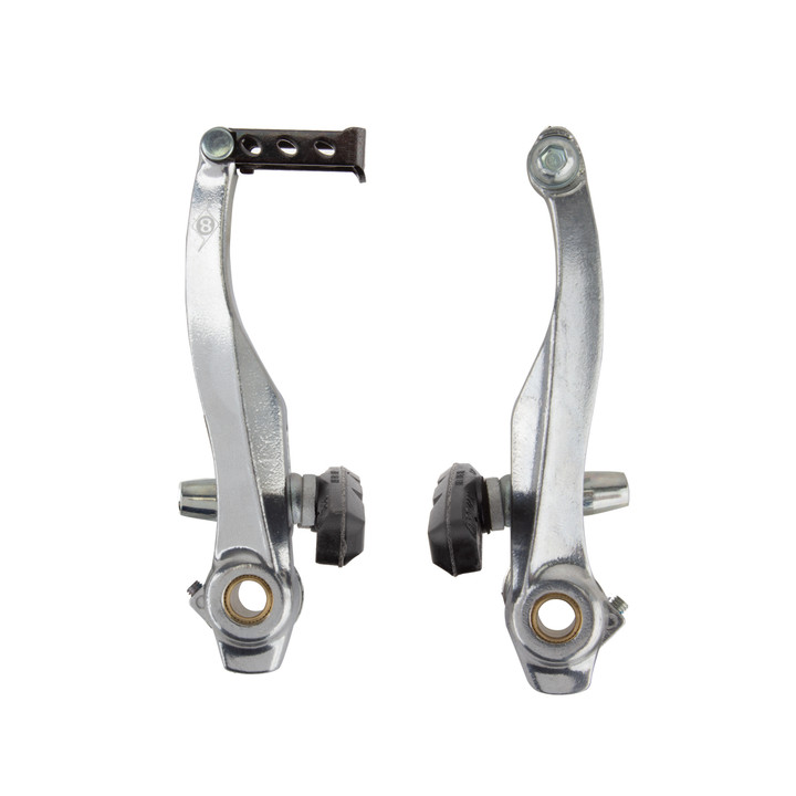 Origin8 Classic Aluminum Dual Spring Bike Rim Brake Lever Rear Silver 12109