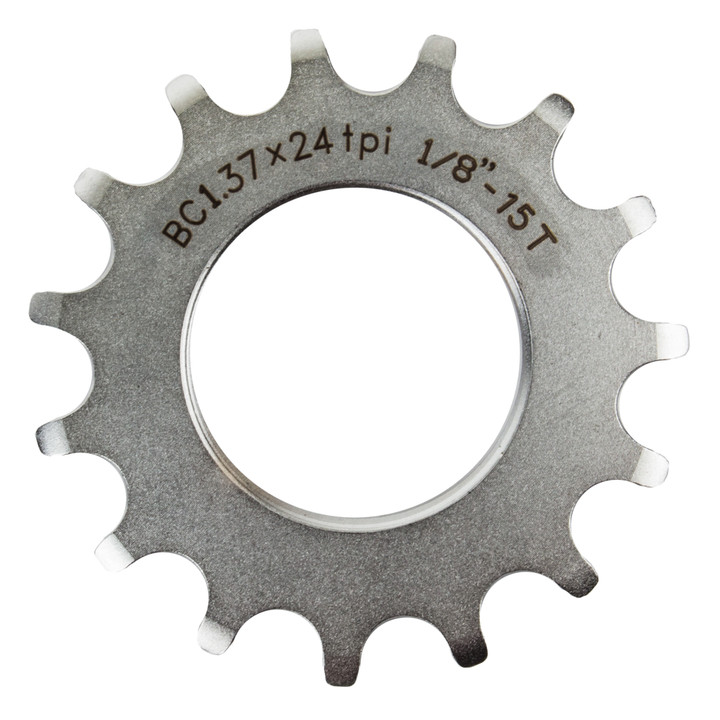 Origin8 Chromoly Track Cog 15T x 1/8" Silver 18733