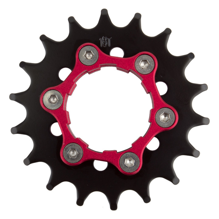 Origin8 Ultim8 Single Speed Cassette and 6-Bolt Disc Cog 18T x 3/32" 18006