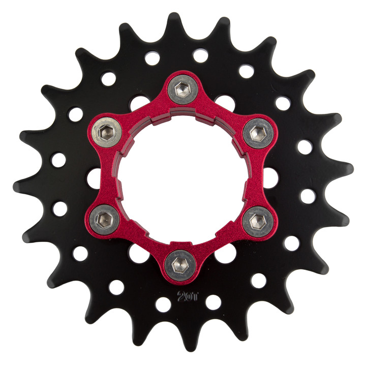 Origin8 Ultim8 Single Speed Cassette and 6-Bolt Disc Cog 20T x 3/32" 18007