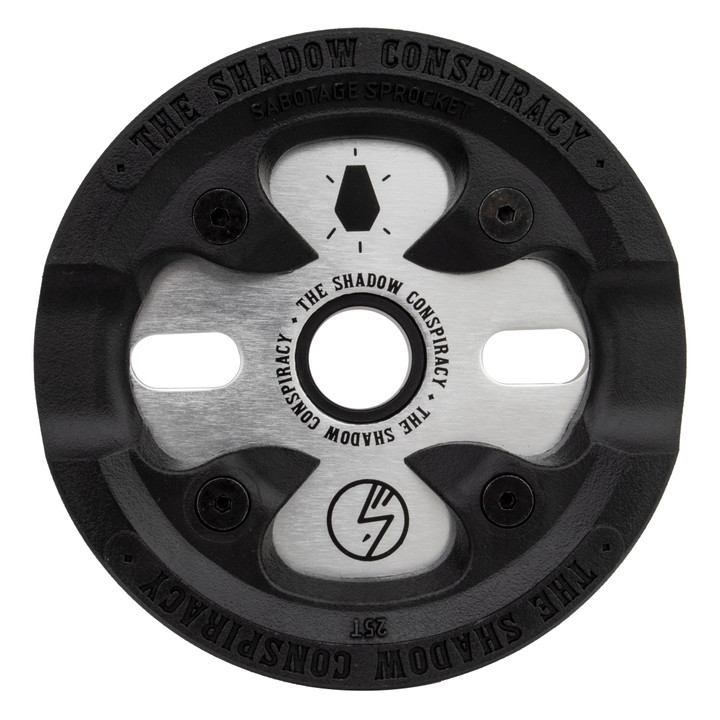 The Shadow Conspiracy Aluminum BMX Chainring 25T Silver 114-06256 25T