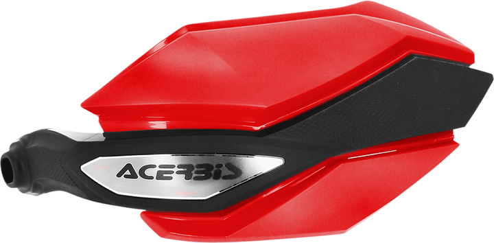 Acerbis Argon Handguards - Red/Black 2929431018