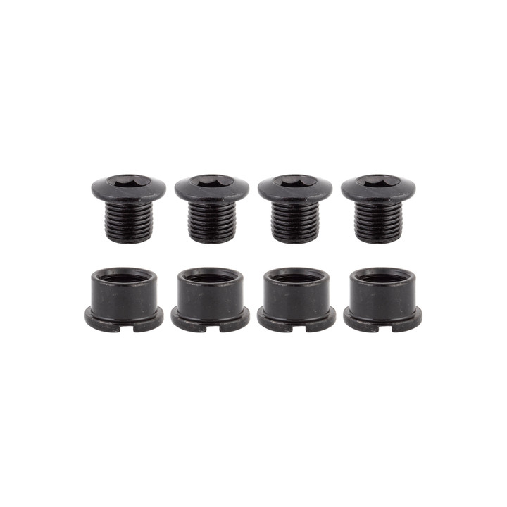 Origin8 Thruster Chainring Bolt Set M8x7.5mm Bolt (x4) / M8x7mm Nut (x4) / 1x MTB/Boost/Fat 211118