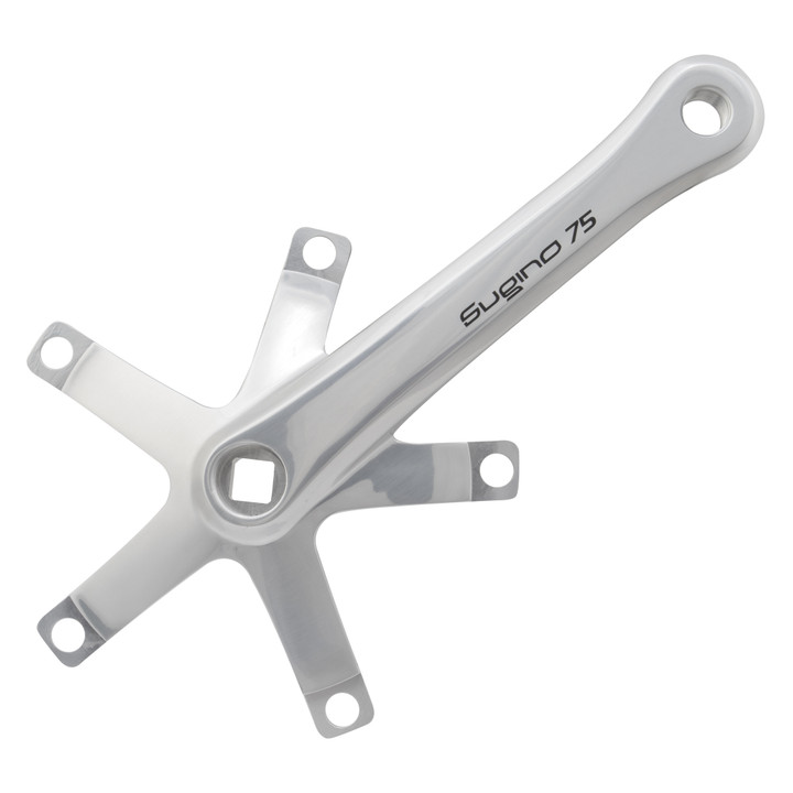 Sugino SG75 Track and Fixed Gear Crankset 170mm Silver 21507