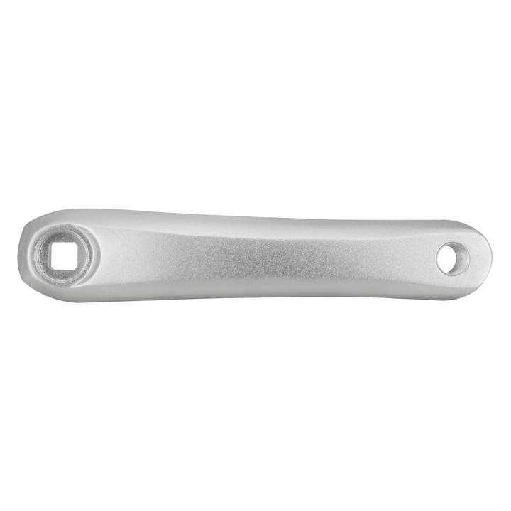 Sunlite High-Performance Alloy Low Profile Horizontal Square Bike Crankarm 165mm Silver 210980