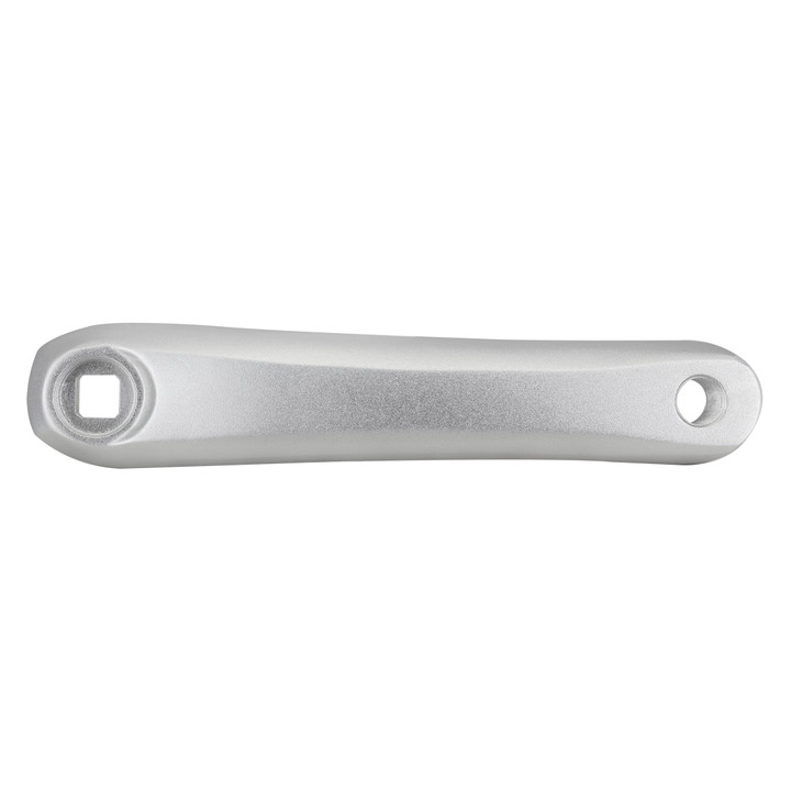 Sunlite High-Performance Alloy Low Profile Horizontal Square Bike Crankarm 170mm Silver 21770