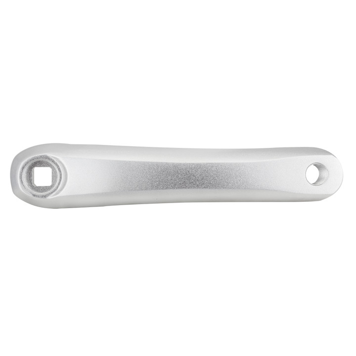 Sunlite High-Performance Alloy Low Profile Horizontal Square Bike Crankarm 175mm Silver 21873