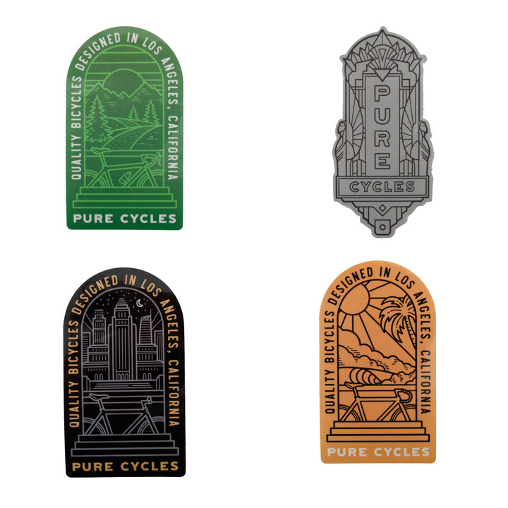 Pure Cycles Vinyl Decals Assortment Two 914173