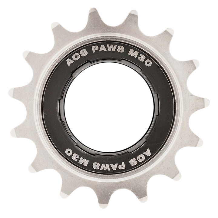 Nickel-Plated ACS Paws M30 Freewheel 15T x 3/32" 63855-0000