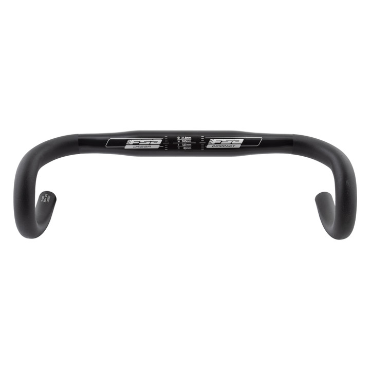 FSA Omega Compact Aluminum Road Drop Handlebars 380mm 185-0025035051