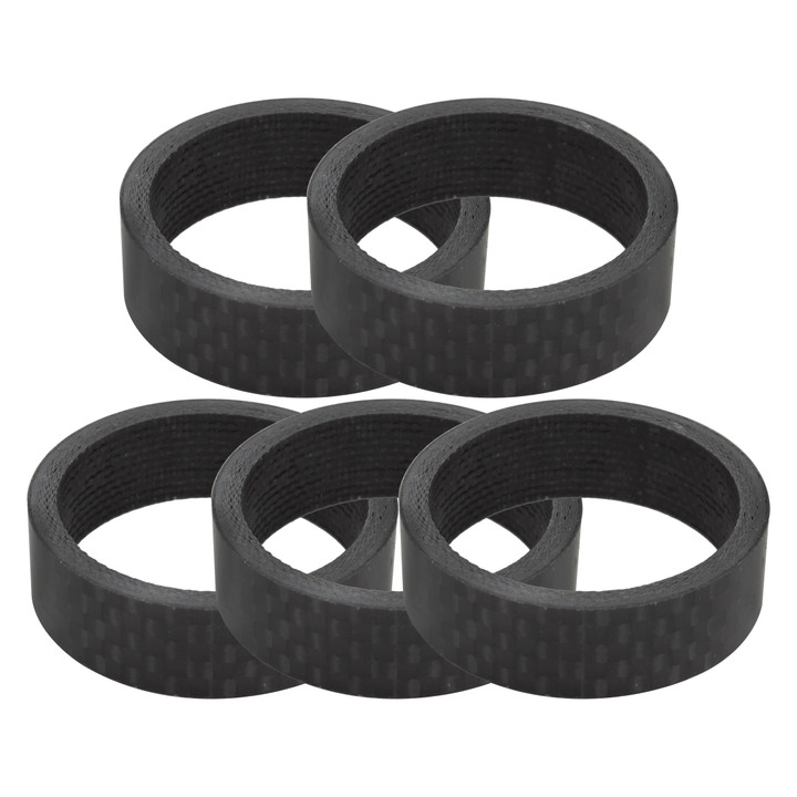 Origin8 Premium 3K Carbon Fiber Bicycle Headset Spacers 1-1/8" x 10mm 35372