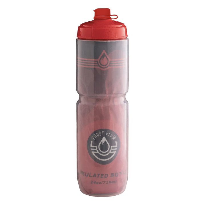 Frostflow Insulated Bicycle Water Bottle 24oz Horizon Fade Red HF24OZR