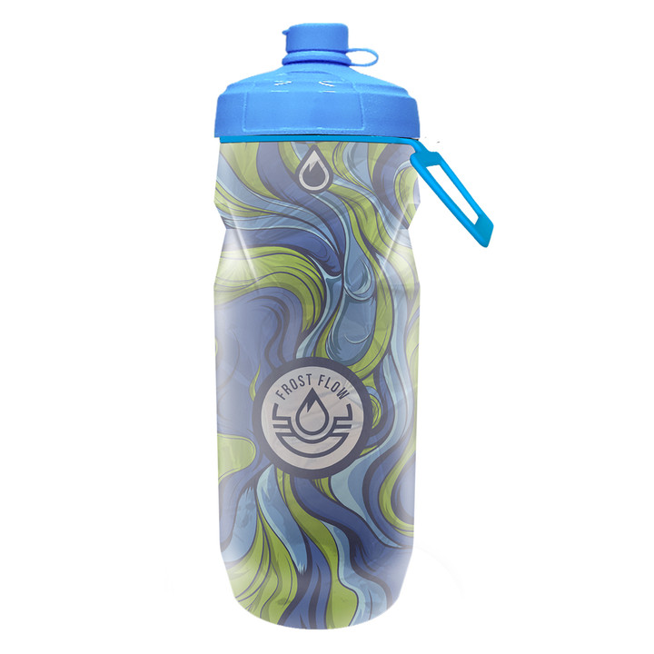 Frostflow Insulated Bicycle Water Bottle 20oz Blue PS20OZBLUE