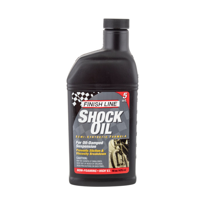 Finish Line Bicycle Suspension Shock Oil 5wt Pour Bottle 16oz S00160501