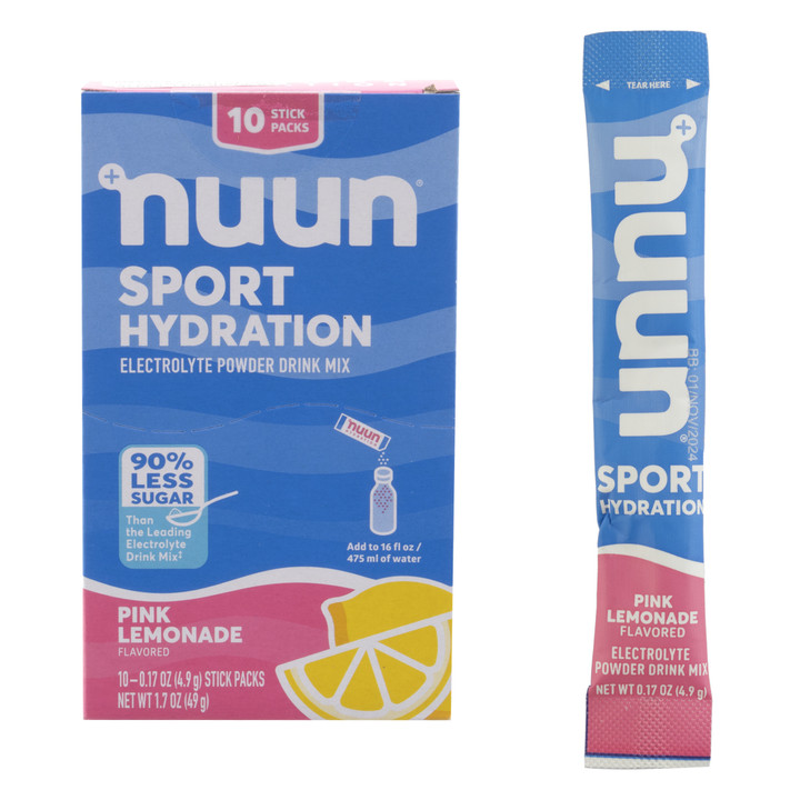Nuun Sport Electrolyte Hydration Powder Pink Lemonade 12559317