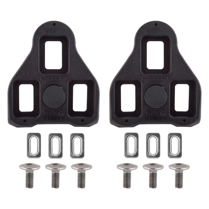 Exustar Look Delta Cycling Cleat 0° Fixed Look Delta BLK1