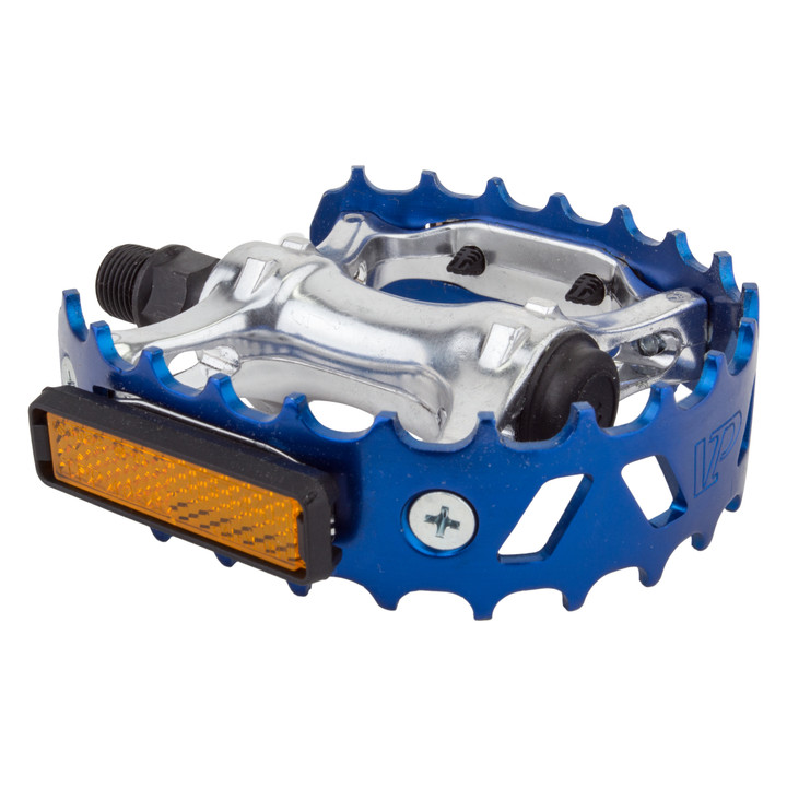 Black Ops 747 Bear Trap Caged Pedal 9/16" Blue 41958