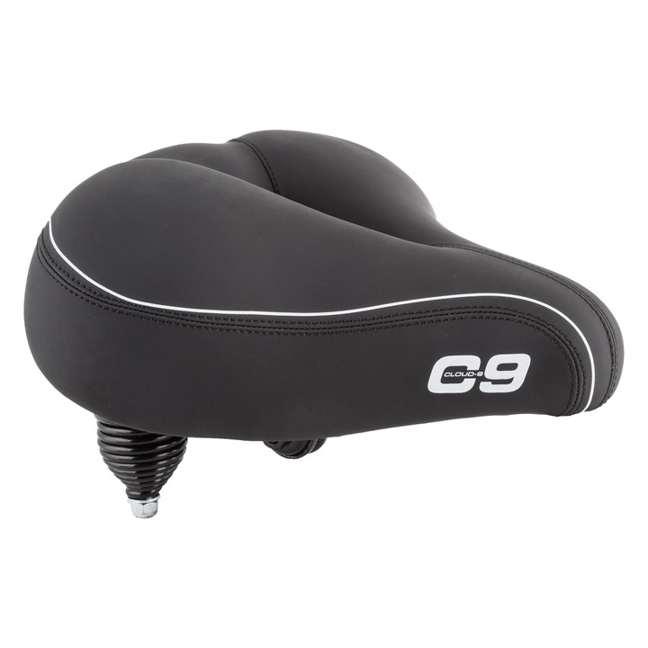 Cloud-9 Unisex Cruiser Select Airflow Bicycle Seat Soft Touch Vinyl 49524