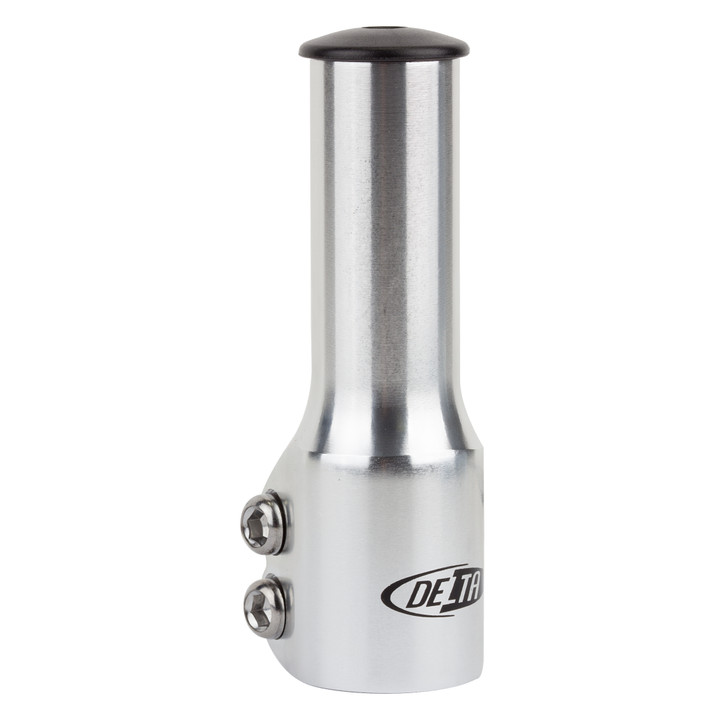 Delta High-Performance Alloy 1-1/8" Threadless Stem Riser 3.25" Rise Silver TD3318S