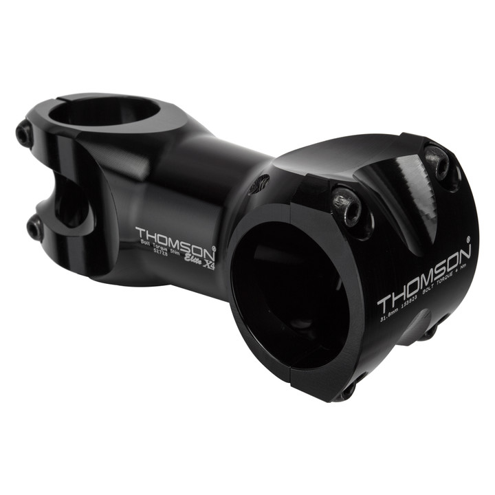 Thomson Elite X4 Mountain Stem 0° 80mm Black SM-E157-BK