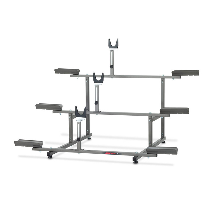 Minoura 3-Bike Tiered Display Stand Standard - 31.5L x 47W x 33.5"H 423-1704-00