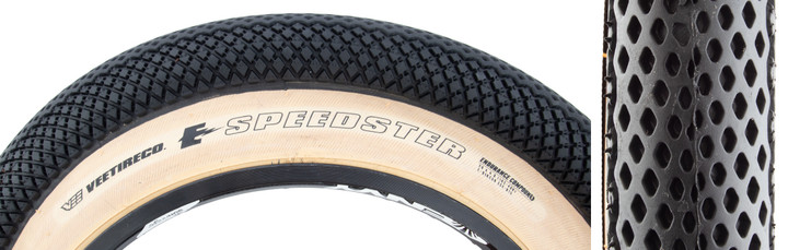 Vee Tire Speedster 20x4.0 BMX and E-Bike Tire Bk/Tan BV31613