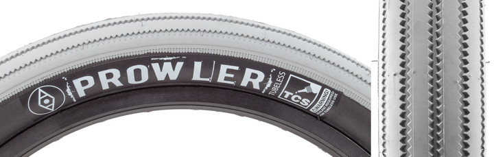 Alienation TCS Prowler 20x2.4 Tubeless BMX and Street Tire Gy/Black 592870