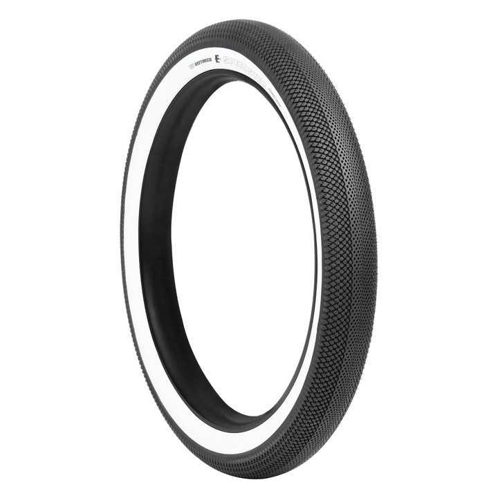 Vee Tire and Rubber Speedster 22x3.0 High-Performance BMX and Urban Bicycle Tire Bk/Wht BV30616