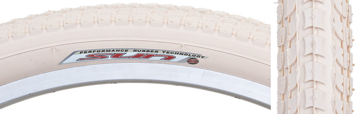 Sunlite Cruiser 927 26 x 2.125 Balloon Bicycle Tire Cr/Crm 59605