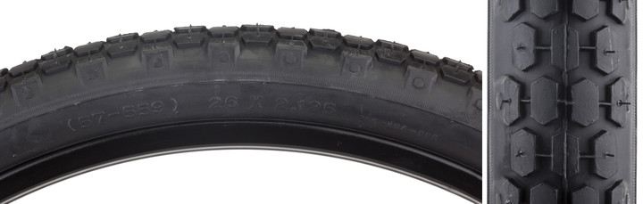 Sunlite Cruiser 80 26x2.125 Clincher Wire Tire Black 5918