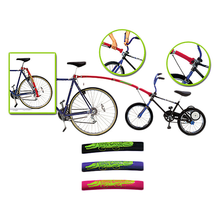 Universal Trail Gator Tow Bar for Kid's Bike Red 10210
