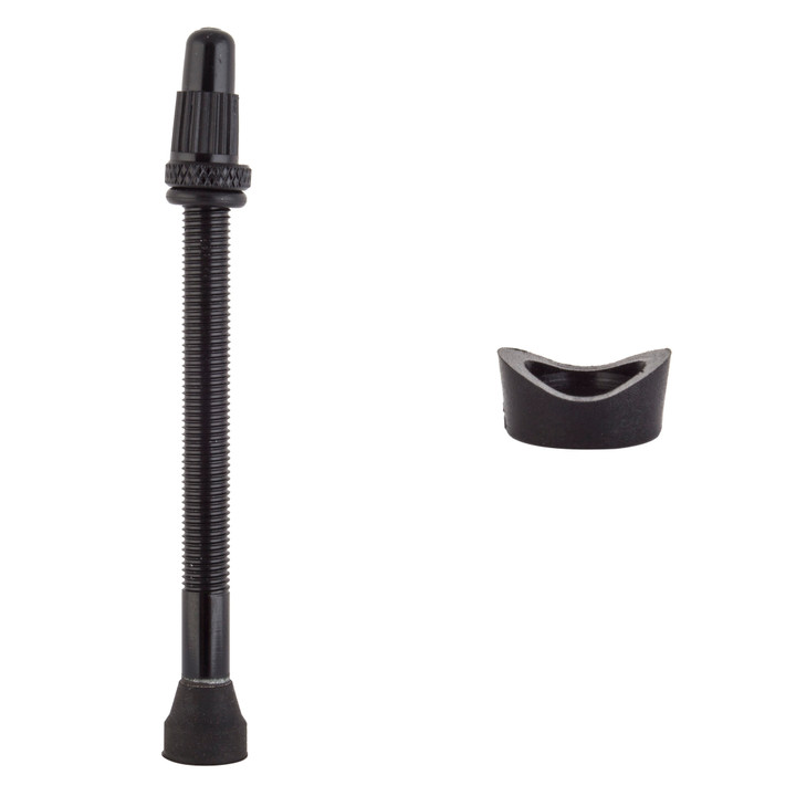 Origin8 Alloy Tubeless Presta Valves Kit 43mm - 57mm 63753