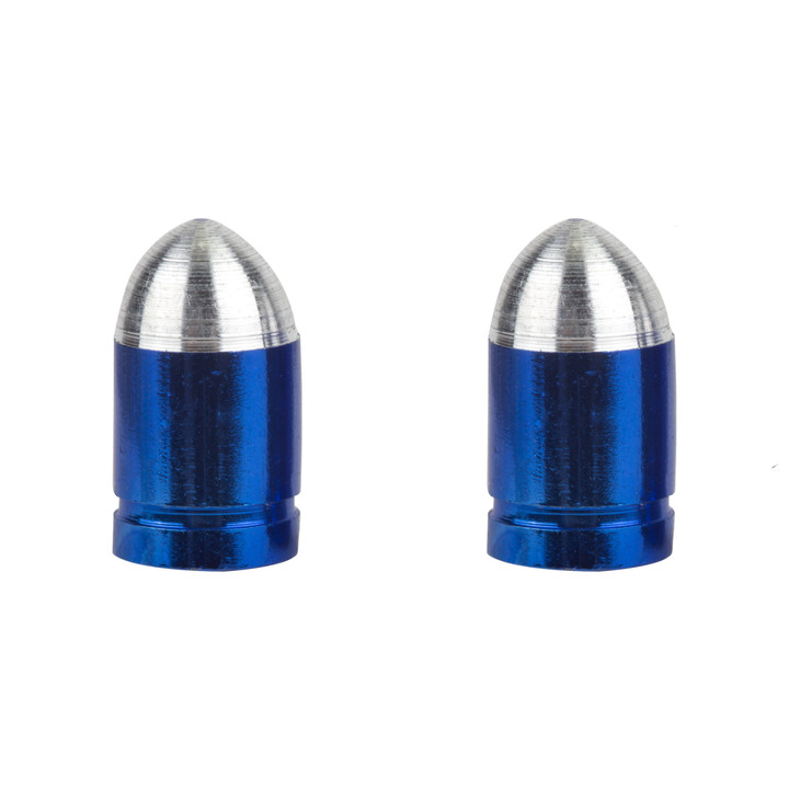 Trik Topz Presta Valve Caps Presta Bullet Blue PBC-BL-2PK