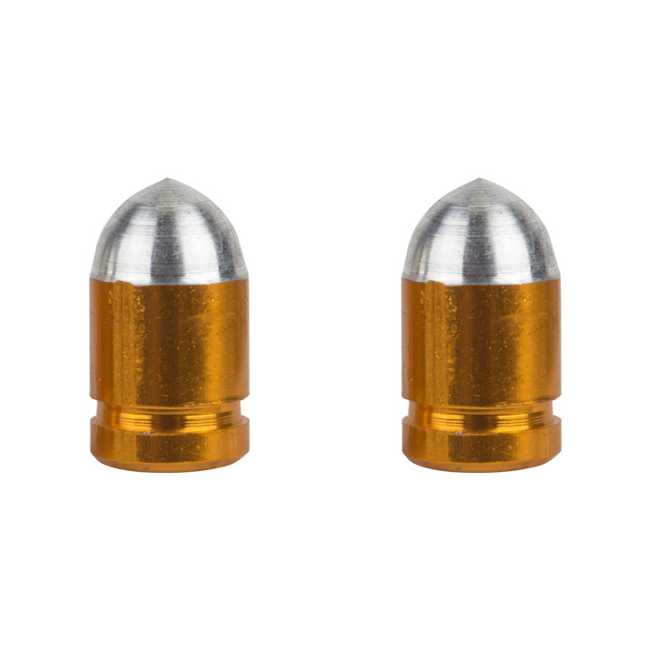 Trik Topz Presta Valve Caps Presta Bullet Gold PBC-GD-2PK