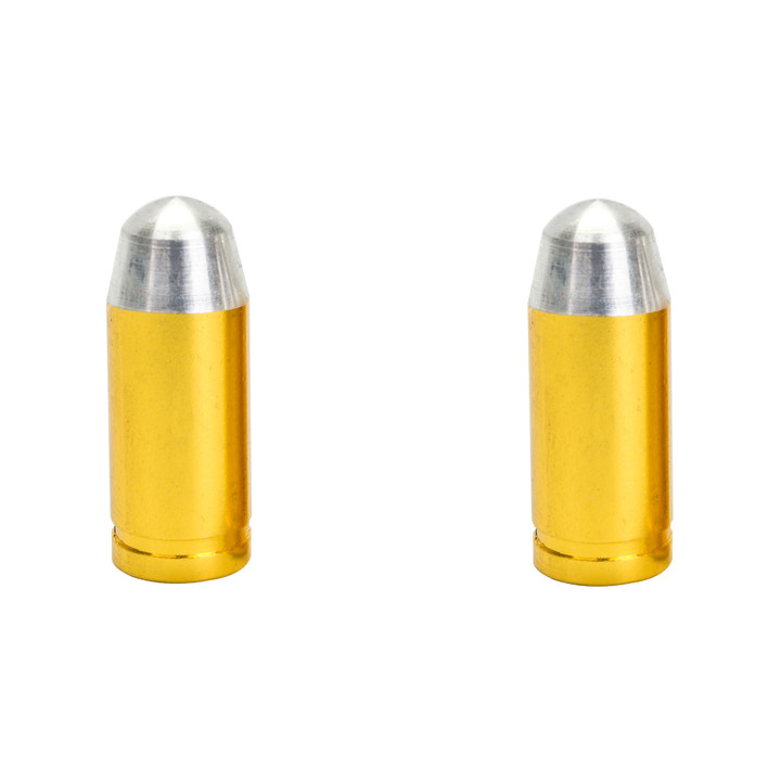 Trik Topz Bicycle Valve Caps Bullet Gold BTC-GD-2PK