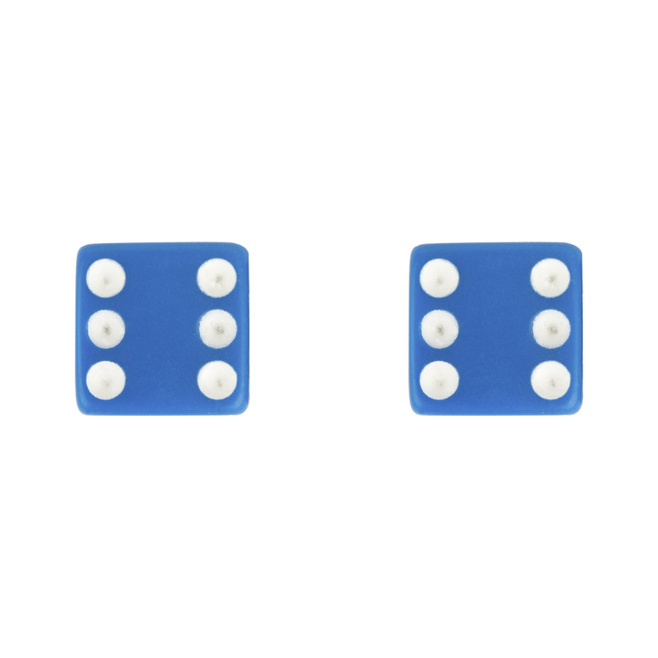 Trik Topz Bicycle Valve Caps Dice Blue SV DIC-BL-2PK
