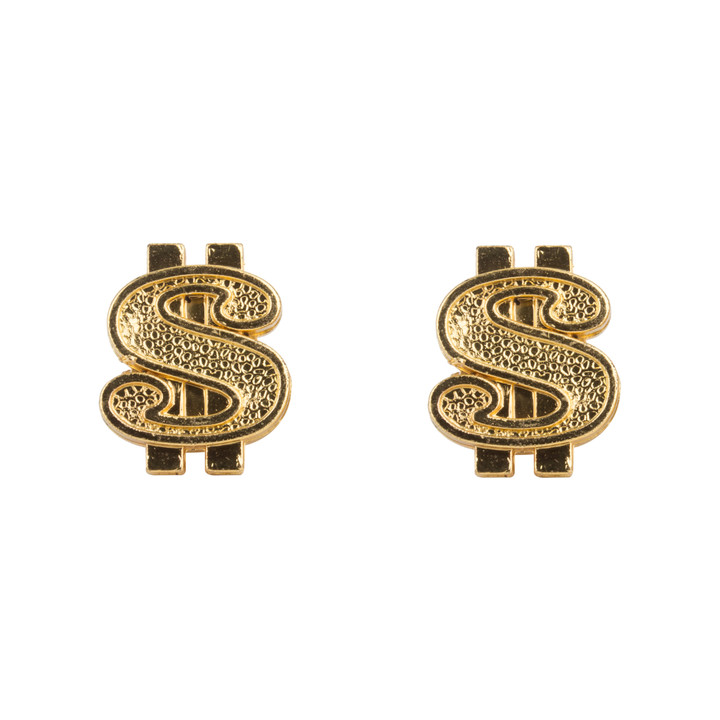 Trik Topz Bicycle Valve Caps Dollar Sign Gold DSC-GD-2PK
