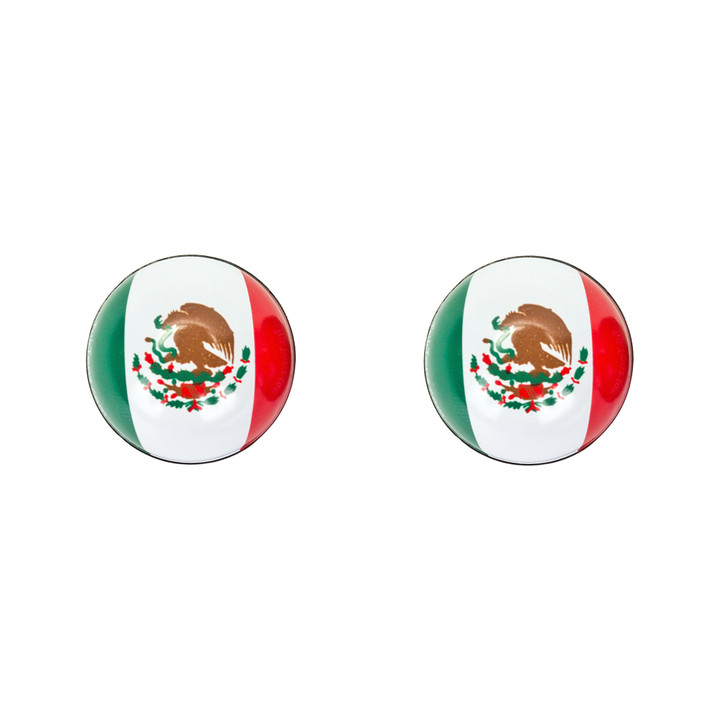 Trik Topz Bicycle Valve Caps Flag Mexico SV FGC-MX-2PK