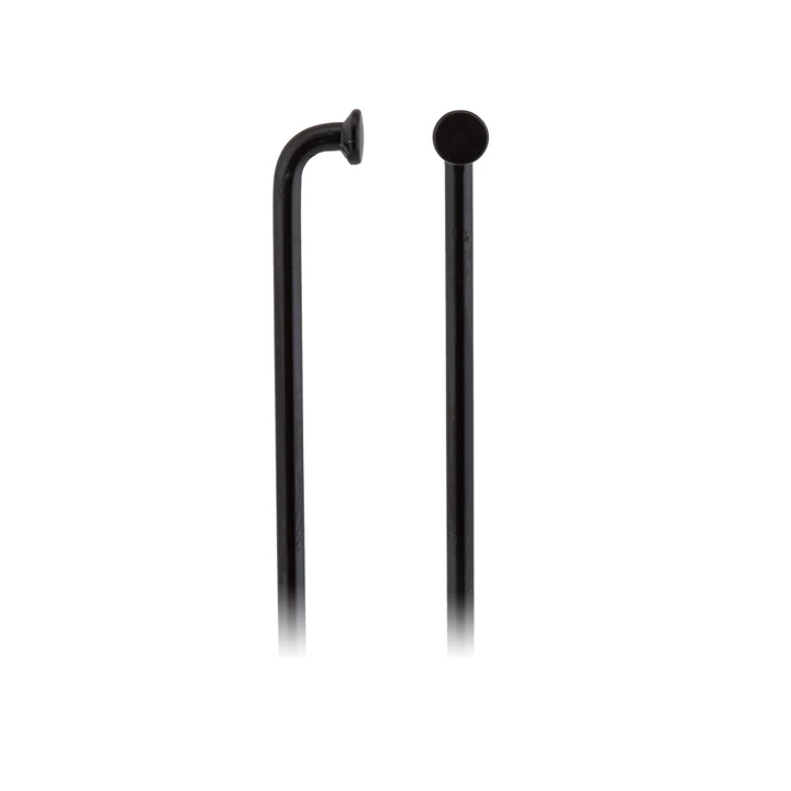 Black Stainless Steel J-Bend Bicycle Spokes 12g 202mm 550989