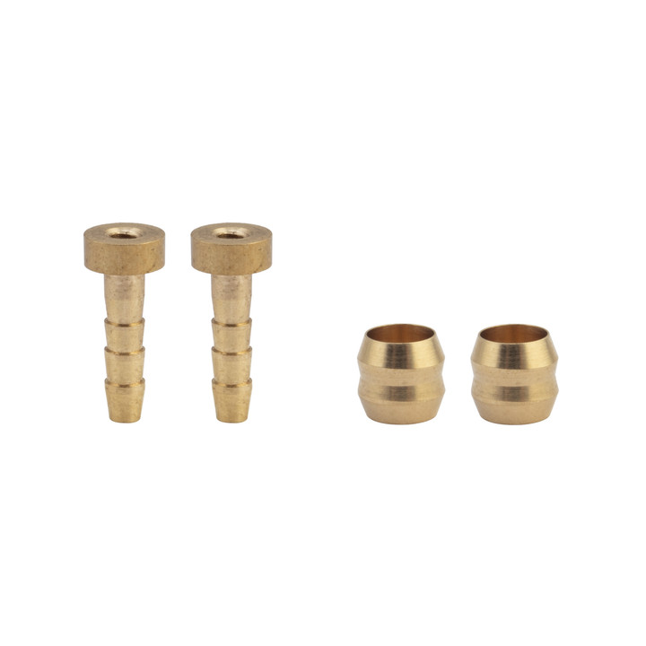 Clarks React-2 Brake Hose Olive and Needle Fittings Pair | Bike Repair 121478