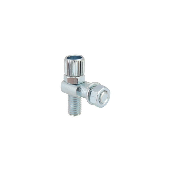 Chrome Plated Alloy Adjusting Barrel Slotted Mount for Bicycle Brakes 1284