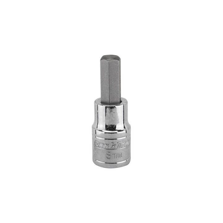 Park Tool 8mm Hex Bit 3/8" Drive Chrome Vanadium Steel 1668