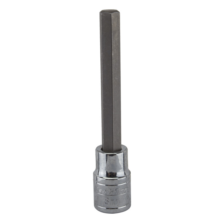 Park Tool 8mm Hex Bit 3/8-Inch Drive, Chrome Vanadium Steel 2662
