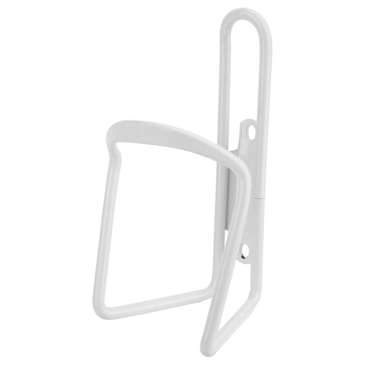 Sunlite White Alloy Bottle Cage - Standard Braze-On, Bulk Pack 94517