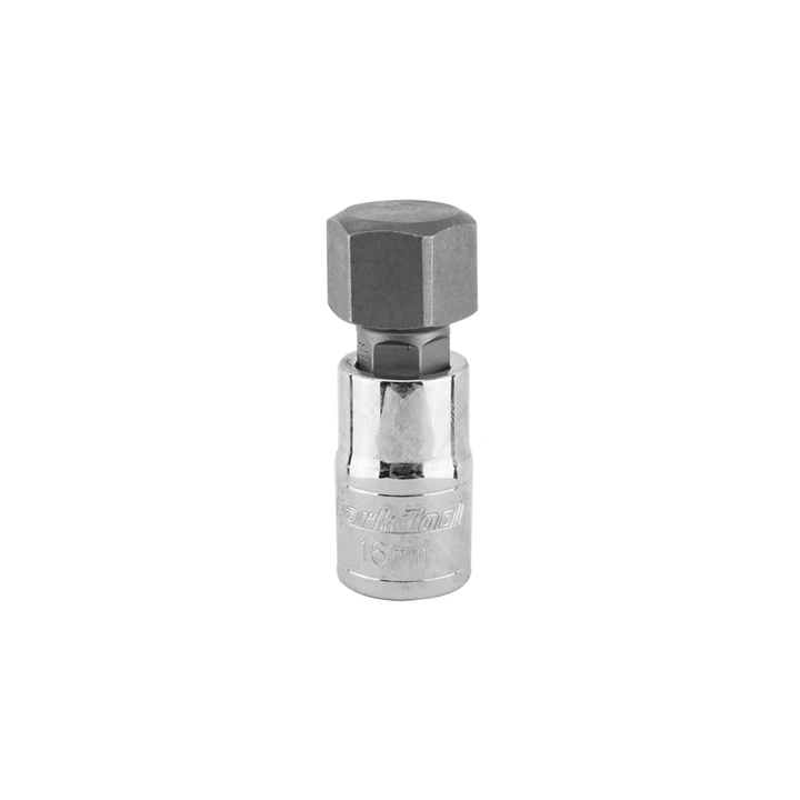 Park Tool Hex Bit Set 16mm Chrome Vanadium Steel, 3/8 Drive 1669